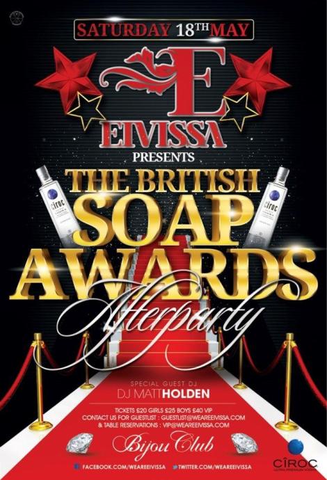 Soap Awards Afterparty 2013
